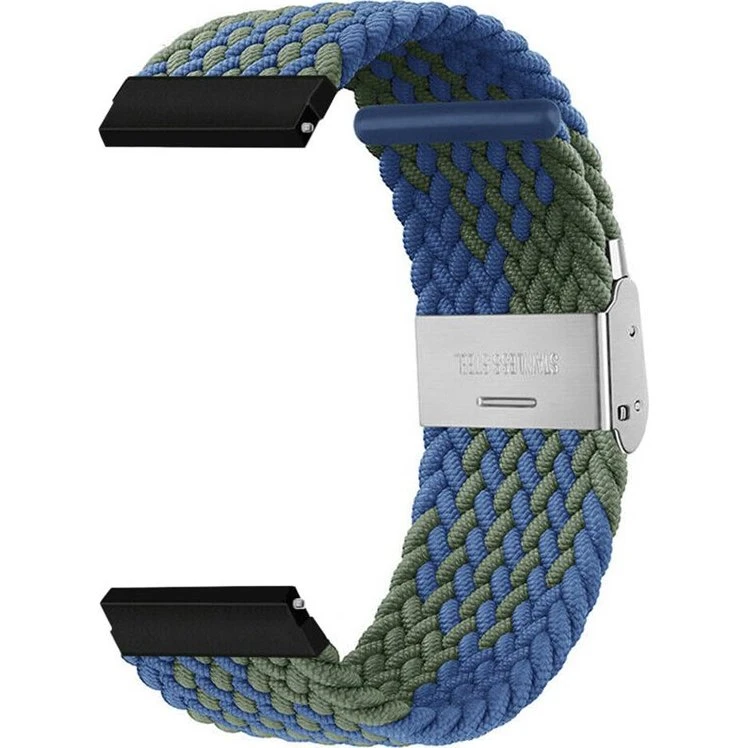 Garmin Flettet Elastisk Urrem til Forerunner 265 - Blågrøn