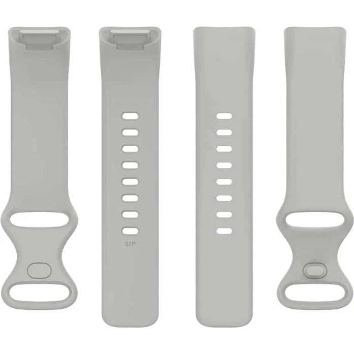 Fitbit Charge 6 Sport urrem - Lys grå (L)