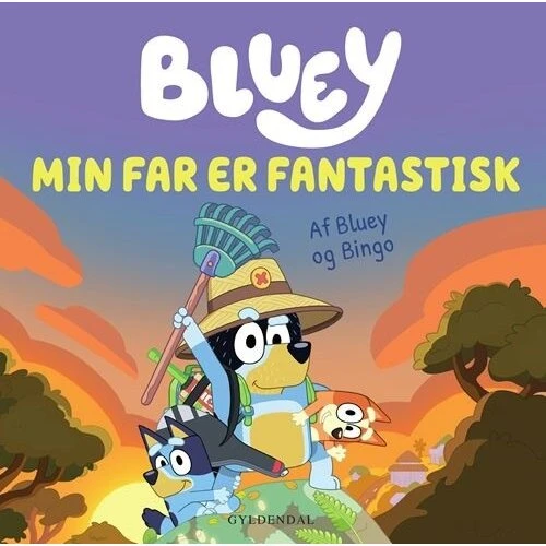 Bluey: Min far er fantastisk (Papbog)
