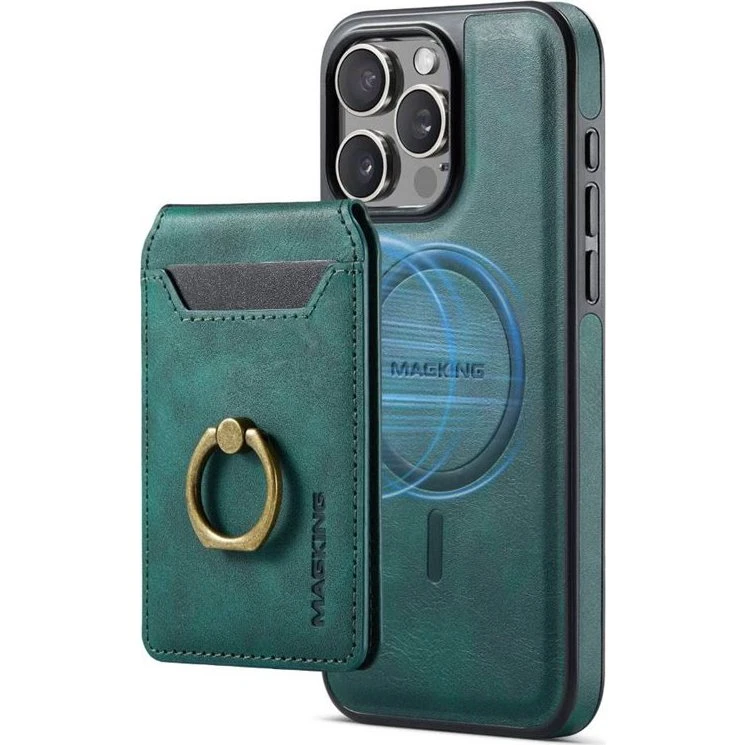 DG-Ming Magking K1 2i1 Cover til Apple iPhone 15 Pro - Petrol