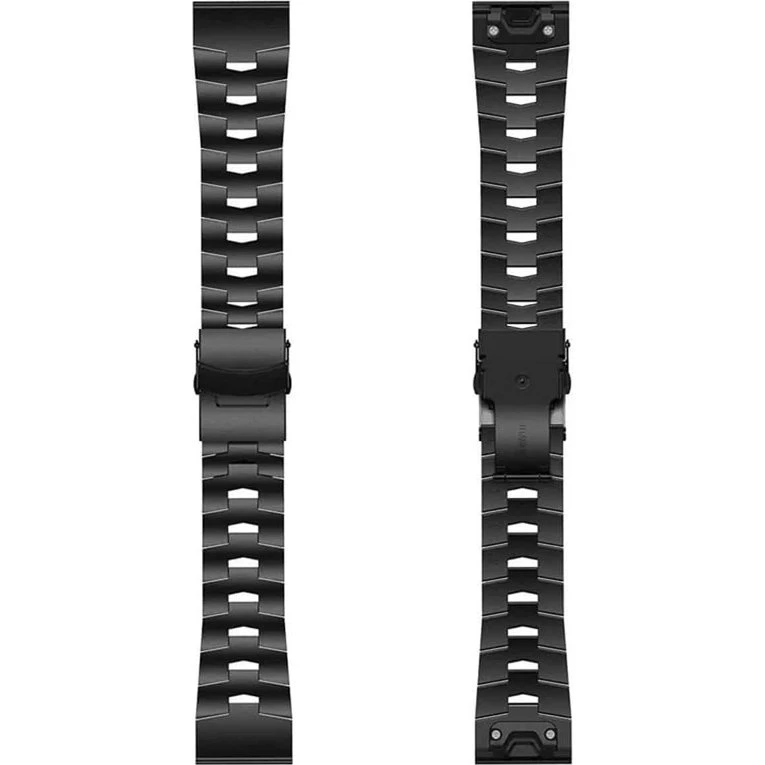 Oracle Titanium Urrem til Garmin Fenix 8 (51mm) - Sort