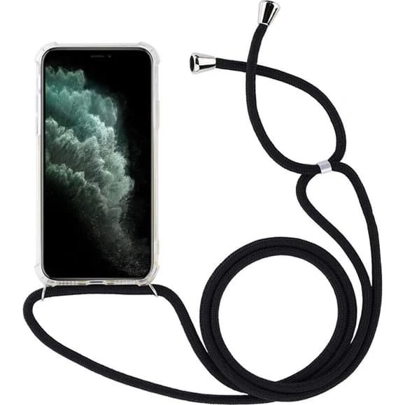 Apple iPhone 13 Pro Max Cover med Halskæde - Transparent TPU