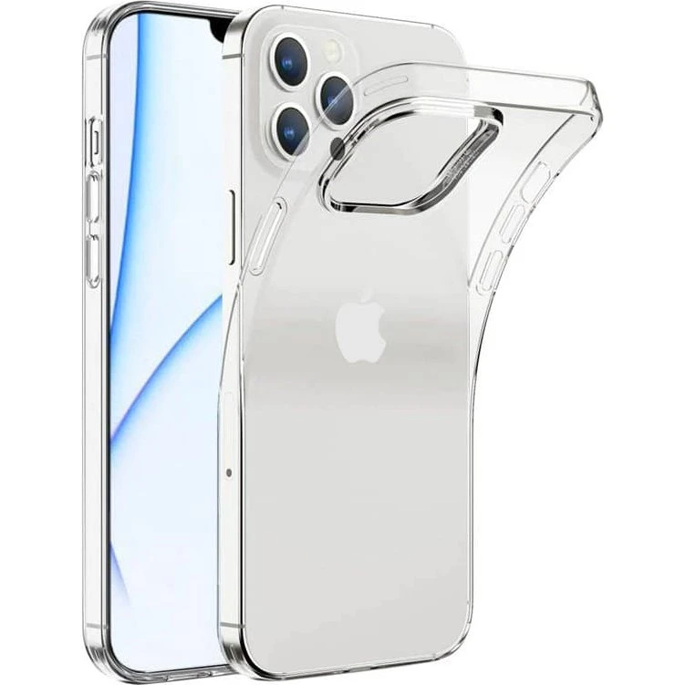 Silikonecover gennemsigtig til Apple iPhone 13 Pro