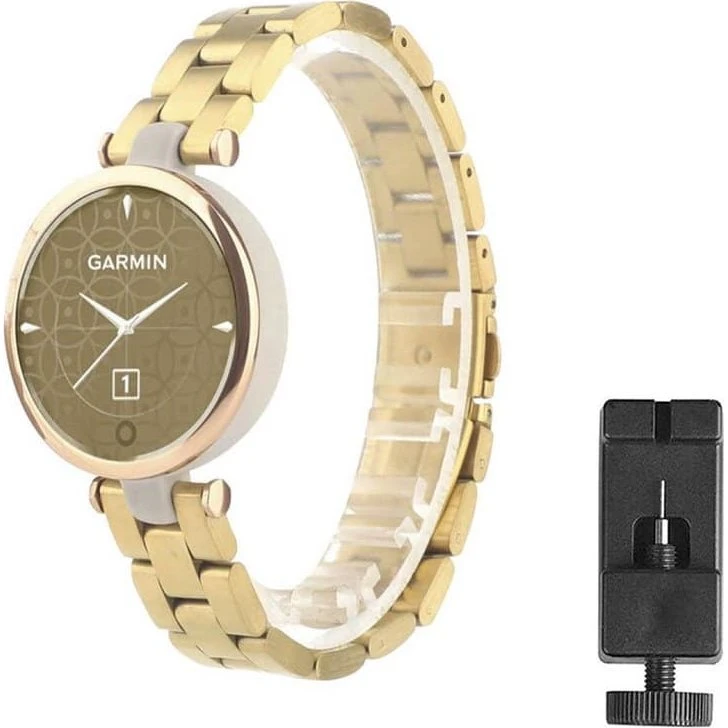 Urrem i rustfrit stål til Garmin Lily - Guld