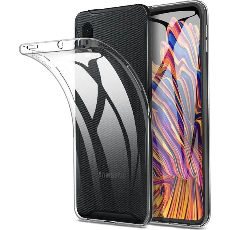 Samsung Galaxy Xcover Pro Silikonecover - Gennemsigtig