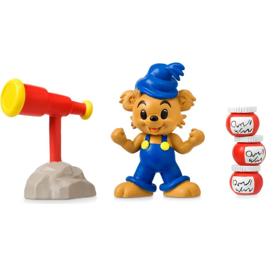 Micki Legetøj Bamse Figursæt med Kikkert og Dunder-honning