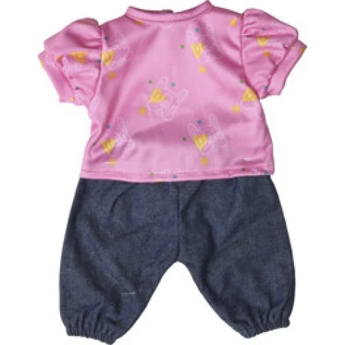 Lillan & Friends Dukketøj Jeans & T-shirt (36-40 cm)