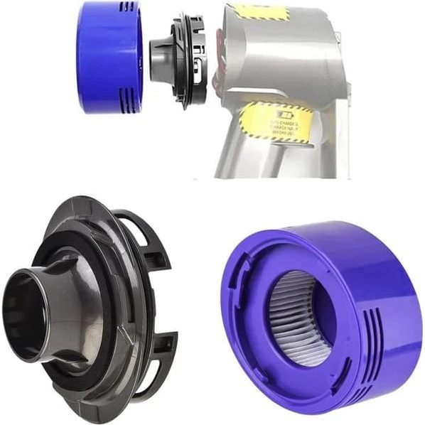 Dyson V7 & V8 Konverteringssæt: Motorbagdæksel & HEPA-filter