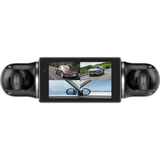 C312/Y10 Quad Lens WiFi Dash Cam med 32GB TF-kort