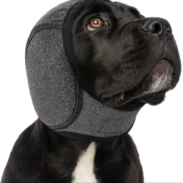 Vandtæt svømmehætte til hund – Beskyttelse af ører, Grey, M