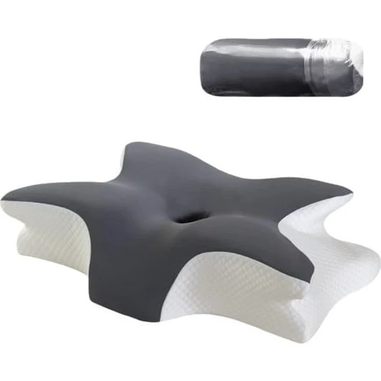 Sommerfugl Memory Skum Pude 60x40x13cm - Dark Grey
