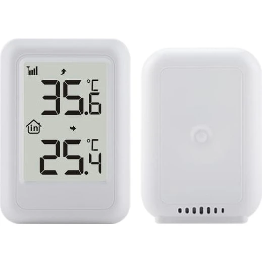 TS-FT0401 Indendørs/Udendørs Termometer med Trådløs Sensor