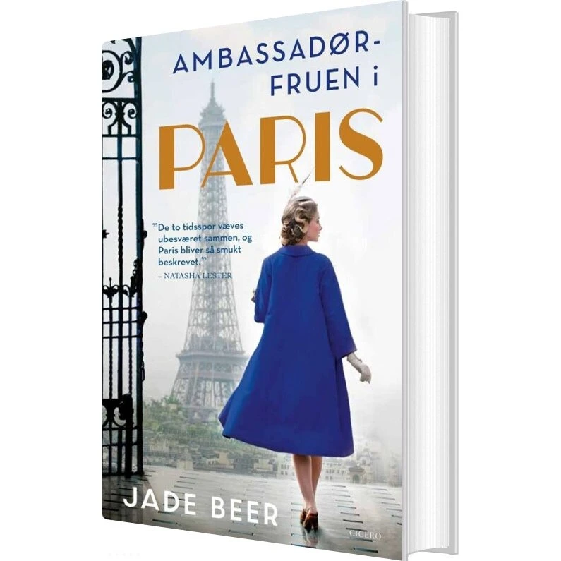 Ambassadørfruen i Paris – roman af Jade Beer (hardcover)