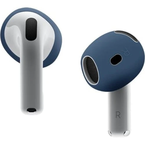 Silikone ørepropper til Apple AirPods 4 - 2 par, Transparent