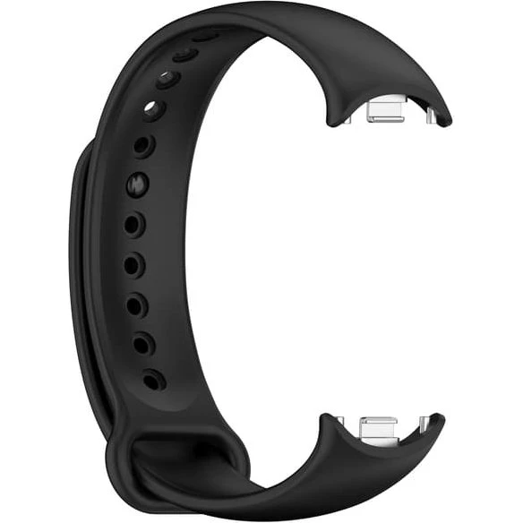 Xiaomi Band 8/9 TPU-rem med Metal Head – Sort