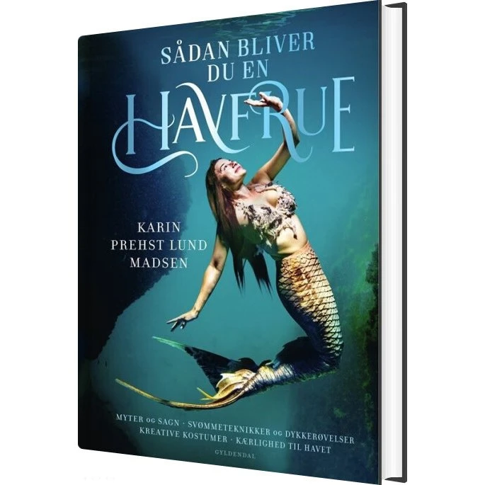 Sådan bliver du en havfrue – børnebog (hardcover)