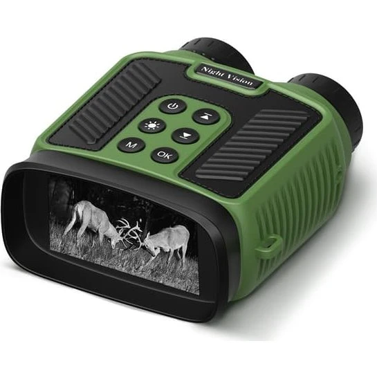 4K Night Vision Kikkert - Infrarød Digital Teleskop, Green