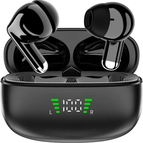SP9X Bluetooth-øretelefoner, Sort - Med støjreduktion