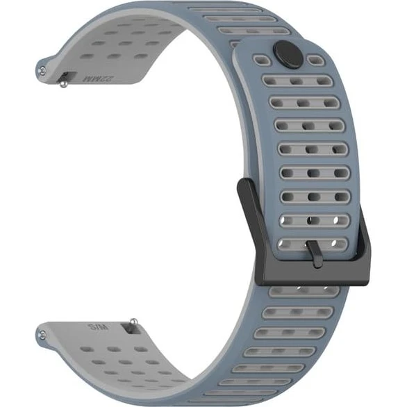 Silikone urrem 22 mm til Suunto Vertical 2 - Grey