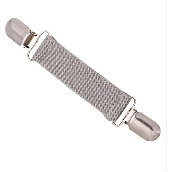 Vintage Duckbill Sweater Clip - Grå