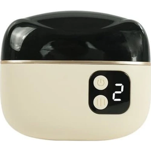 2-i-1 Elektrisk Negleklipper & Poleringsmaskine med LED - White