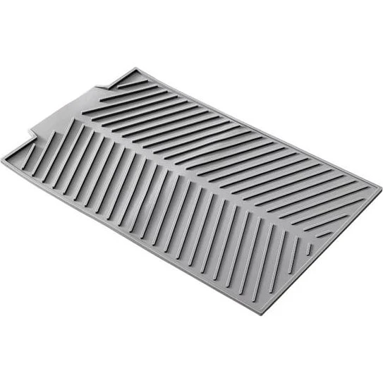 Silikone afdrypningsmåtte til køkkenbordet, Grey