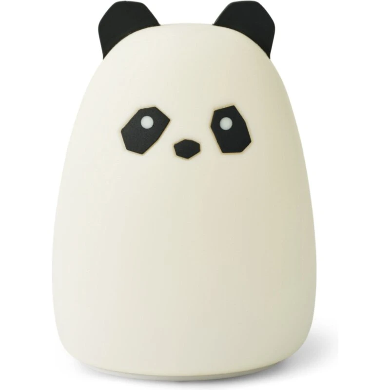 LIEWOOD Winston Panda natlampe - Creme de la Creme, genopladelig