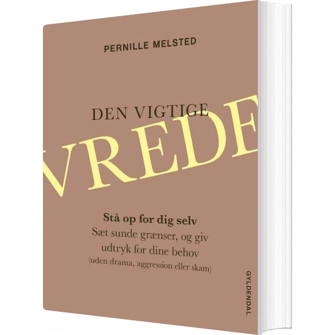Den vigtige vrede – Pernille Melsted (hæftet)