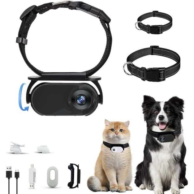 Mini Actionkamera 1080P Bodycam & Hjelmkamera - Black