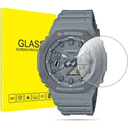 Casio GA-2110 Hærdet glasskærmbeskytter, 2-pak