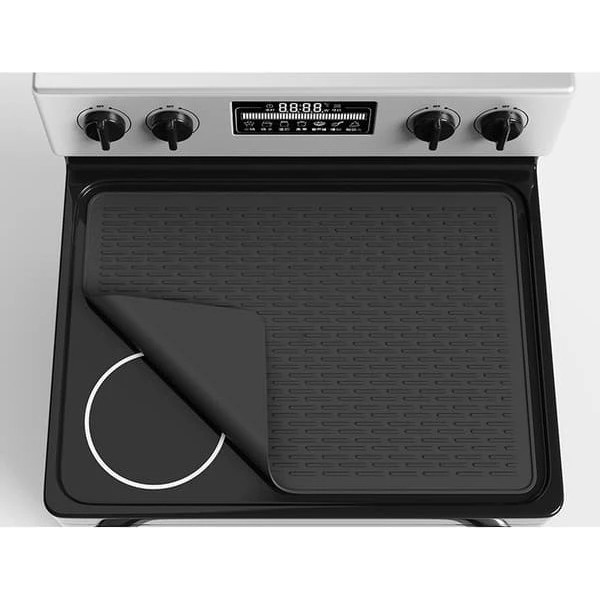 Silikone komfur bordplade dæksel - 28x20 tommer - Black