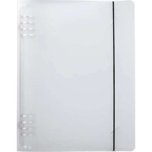 Transparent Binder, 8-Huls Genopfyldelig Notesbog A5