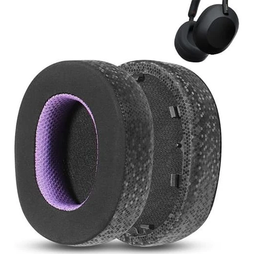 Sony WH-1000XM5 Udskiftningspuder i åndbart issilke-stof