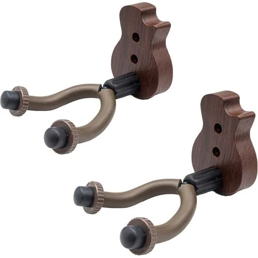2 stk. Guitarvægophæng i træ Model 1