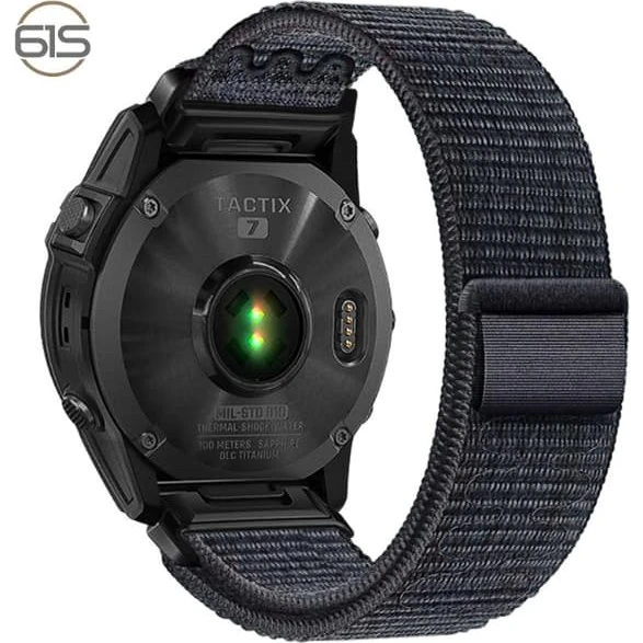 Garmin Fenix 5/6/7X Pro Nylon Velcrostrop 22mm/26mm