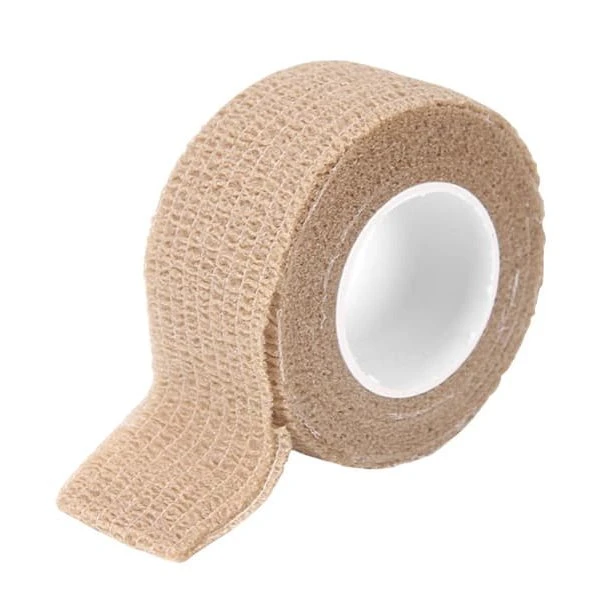 Guitar Finger Protectors, Anti-Pain Wraps, Beige 2,5 cm