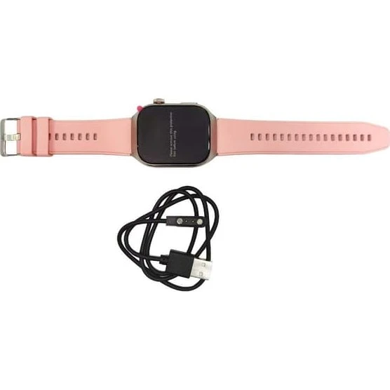 Smart ur med EKG, puls og blodtryk - Pink