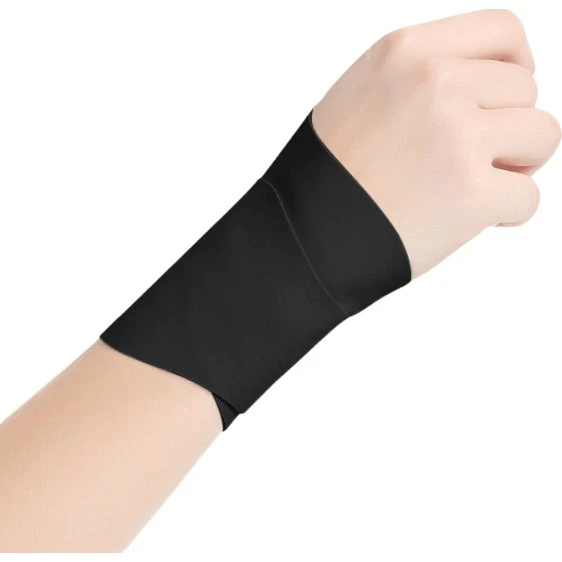 Letvægts håndledsstøtte / Sportsarmbånd - Black