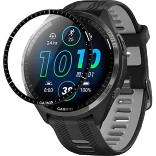 Garmin Forerunner 965 3D Skærmbeskytter - Transparent