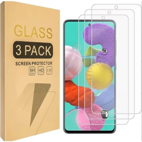Samsung Galaxy S24FE Skærmbeskytter - 0,33 mm Hærdet Glas (3-pak)