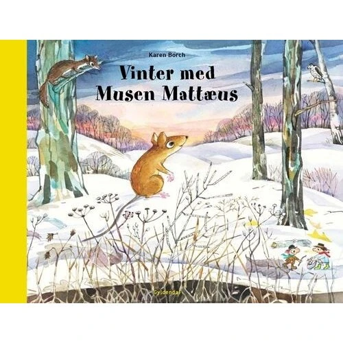 Vinter med musen Mattæus - Karen Borch (hardcover)