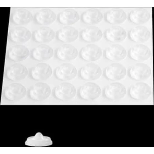Snowboard Stomp Pads Anti-Slip Silikone - 30 stk. Gennemsigtig
