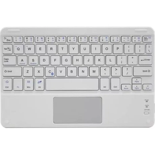 Trådløst touchpad-tastatur til tablets, White M