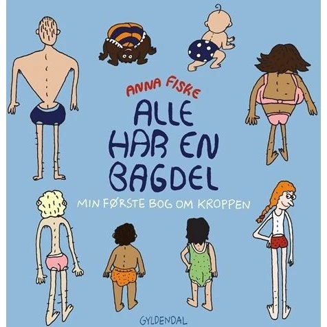 Alle har en bagdel - Papbog (Anna Fiske)