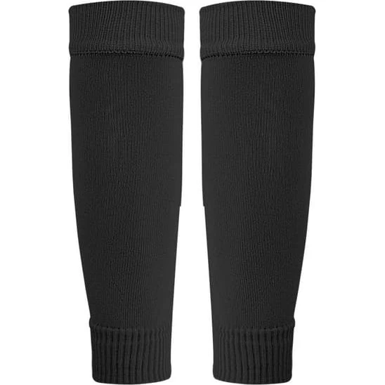 Fodboldskinnebensbeskyttere Kompressionssokker - Black