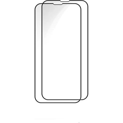 5D Hærdet glas skærmbeskytter til iPhone 15 (2-pak)