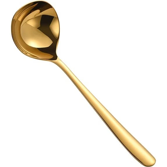 Scoop i rustfrit stål Gold