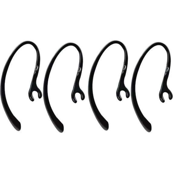 Ørekroge til Bluetooth headset, 6-9 mm, Sort