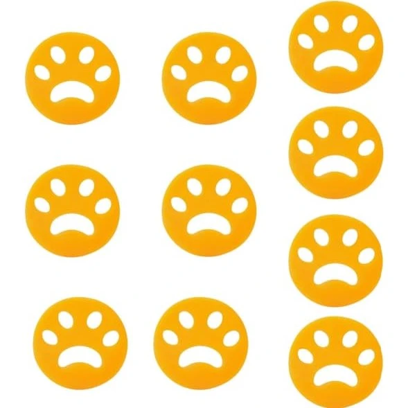 Genanvendelige fnugfjernere, 10-pak, Orange