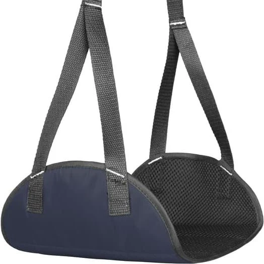 Rejsefodstøtte / hængekøje til fødder Navy Blue